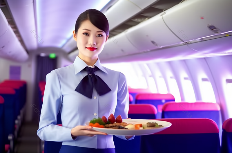 空乘人员机舱乘务员服务职业形象实拍,高清,摄影图,摄影图片,图片大全,摄影图免费下载